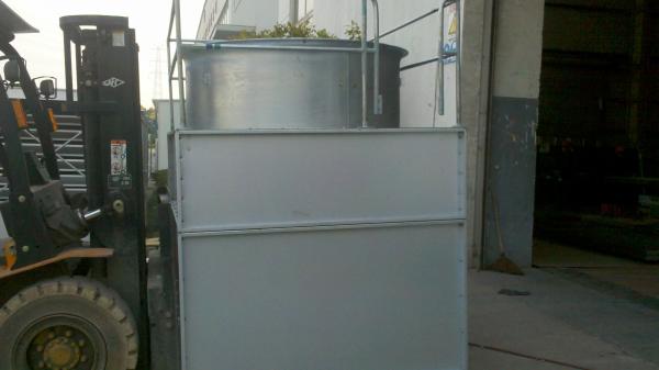 Anti Corrosion Industrial Water Cooling Towers , Forced Cooling Tower Easy Installation