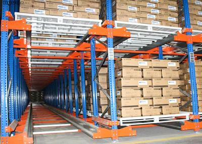 Da dimensão feita sob encomenda de rádio do racking da canela da segurança revestimento vermelho alto da eficiência de funcionamento