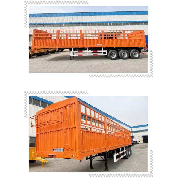 TITAN 3 Axle Fence Semi Trailer for Sale | 60 Tons of Trailer Stakes