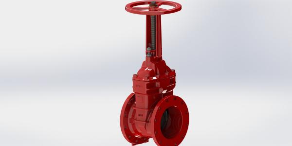 2”-12 Fusion Bonded Epoxy Coating ul fm gate valve For Fire Protection Equipment