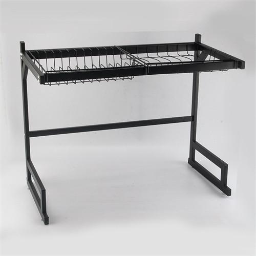 Kitchen Shelf Above Sink Draining Rack  Single Layer Retractable Anti Slip Customizable LOGO