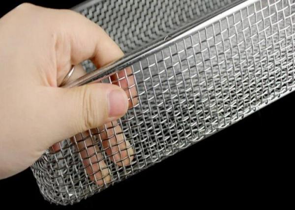 ISO14001 cestas tecidas SS de Mesh Used As Heat Treatment do fio de 300/400/600 de série