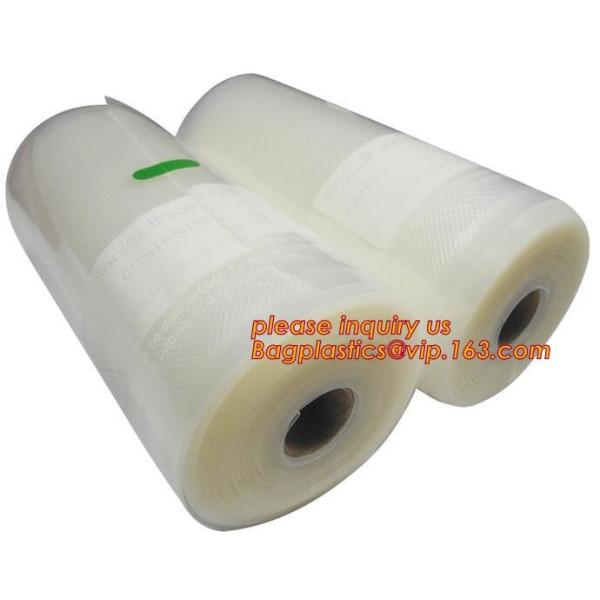 Выбивая Resealable сумки еды вакуума для влаги Rolls полиэтиленового пакета хранения еды вакуума текстуры домочадца эко- дружелюбной