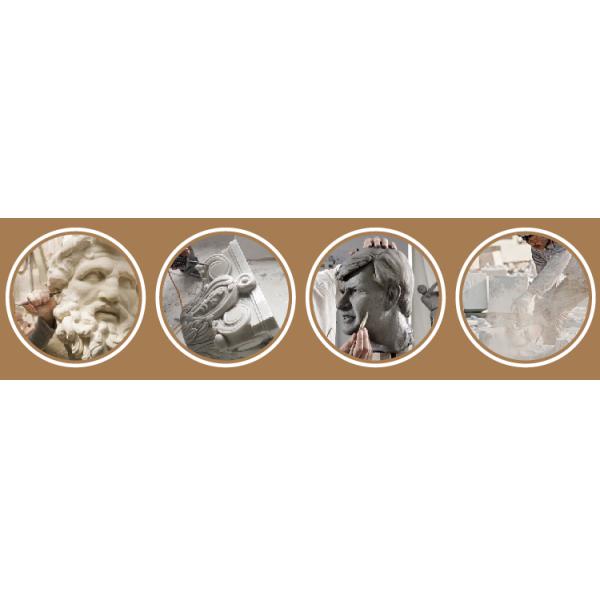 Garden Hand Carved Multicolour Life Size Natural Marble Four Season Greek Goddess Statue