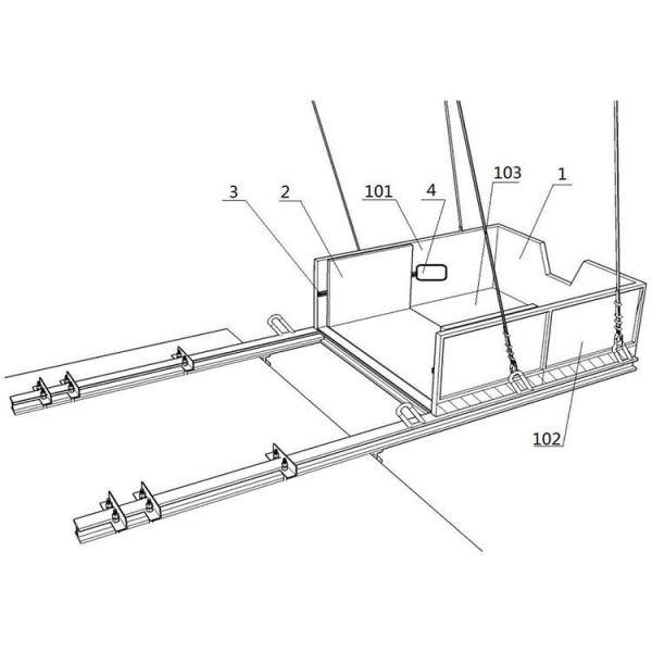 Modular Loading Dock Platform Easy To Use Compact Design Warehouse Loading Equipment