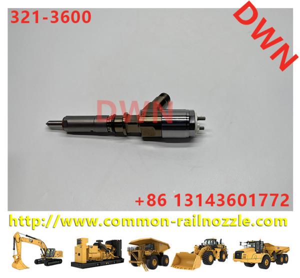 Diesel injector 320-3800 321-3600 for engine C6.6 CA common rail excavator fuel injector for E320D