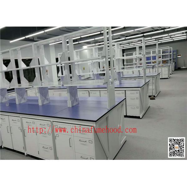 Medical lab Cabinet Production Laboratory Central Bench For Oversea University