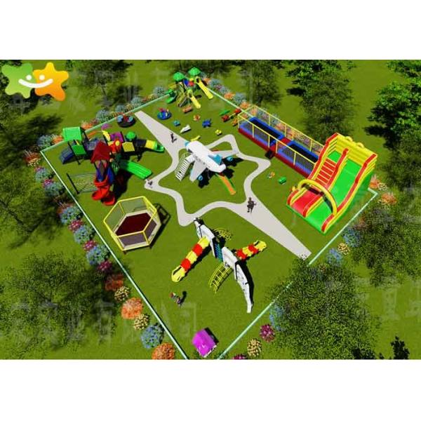 Парк атракционов ягнится на открытом воздухе объект оборудования спортивной площадки полно - функциональный