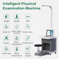 Auto-test de patient hospitalisé d'écran tactile de Digital dans le kiosque de BP de tension artérielle de kiosque