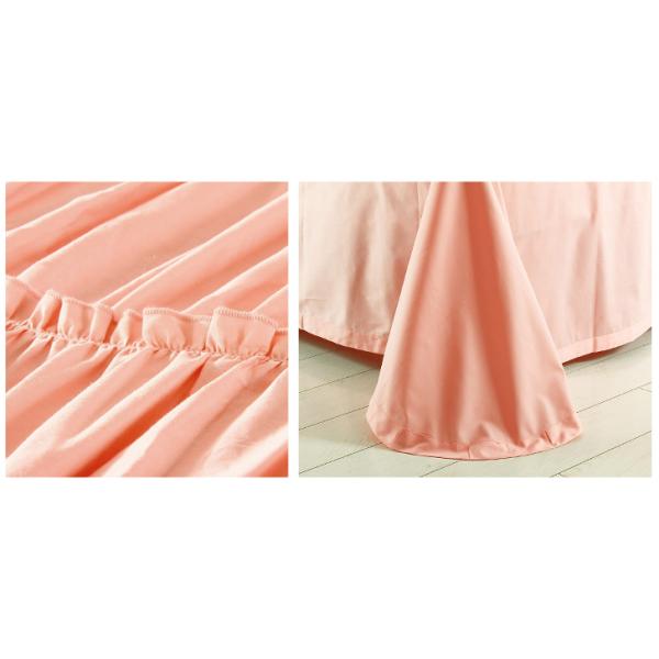 Ruched Duvet Covers And Shams , Home 100 Cotton Bedding Sets Full 4 Pcs