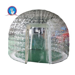 Popular Durable Outdoor Single Tunnel Inflatable Bubble Tent