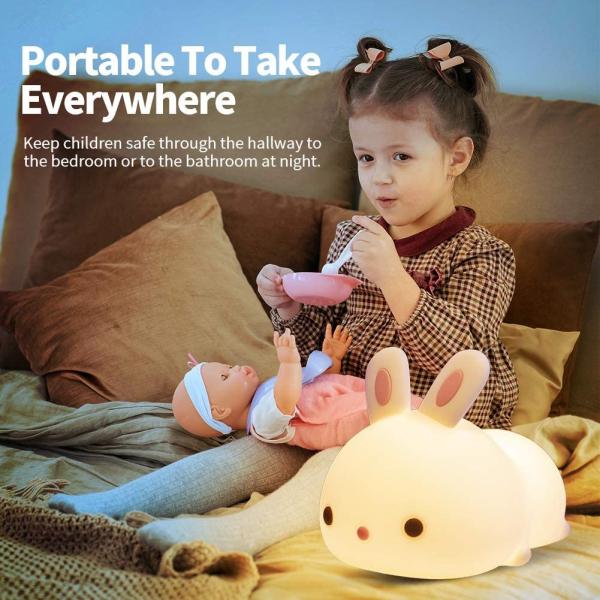 CE 0.45W 16 Colors Touch Remote Warm White Night Light For Girls