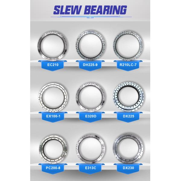 ZW EC210 swing bearing DH225-9 R210LC-7 Slew ring bearing for excavator spare parts