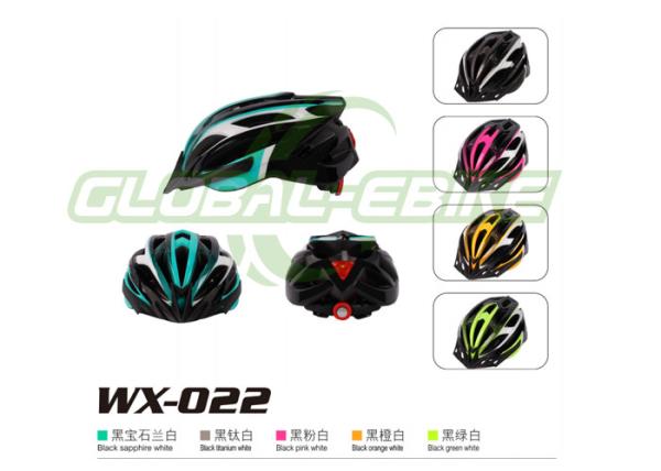 Adesivos refletivos unisex capacete de bicicleta PC EPS espuma para ciclismo e patinação