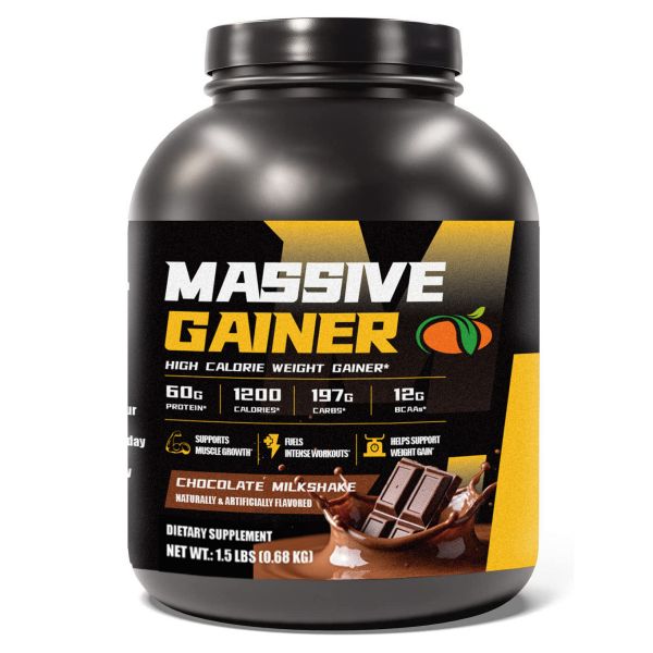Ready in Stock High Protein Whey Protein Powder as Massive Gainer Weight Gain Powder for Muscle Builders
