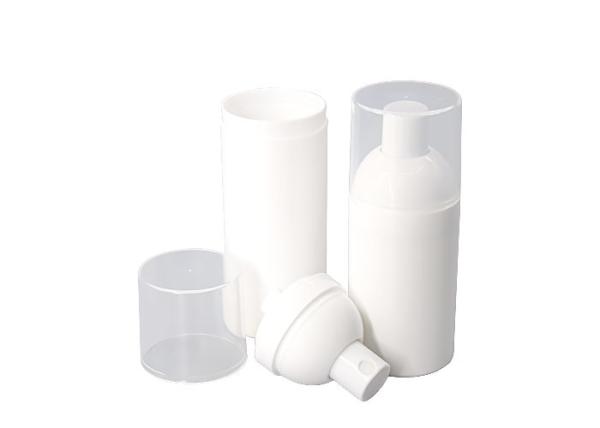 Cor Branco PP Od 36 mm Bottle Spray de bomba sem ar 30 ml 50 ml 75 ml 100 ml