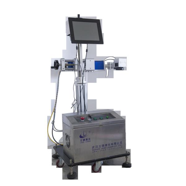 High Precision Plastic Engraving Machine , Fabric Laser Marking Machine