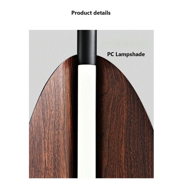 Bedside Stairway Corridor LED Light Long Strip Japanese Wood Grain wall lamp (WH-VR-137)