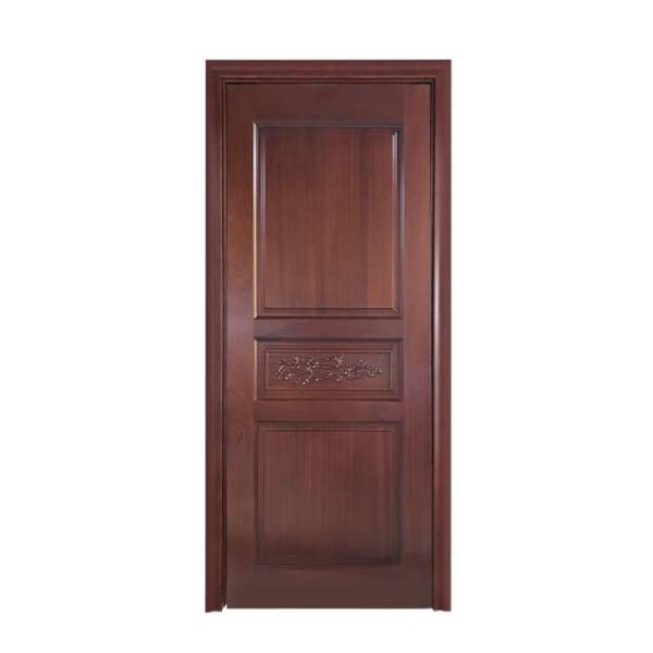 OEM ODM Interior Portas de madeira Apartamento Porta de painel de madeira maciça