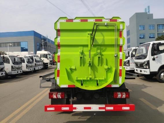 6.5 Cubic Meter Garbage Compactor Truck Waste Bin Cleaning Truck Garbage Collector Truck for Eco-Friendly Waste Disposal
