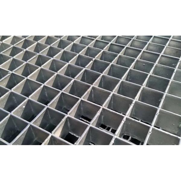 High Bearing Heavy Galvanised Metal Grid Steel Grating For Walkway