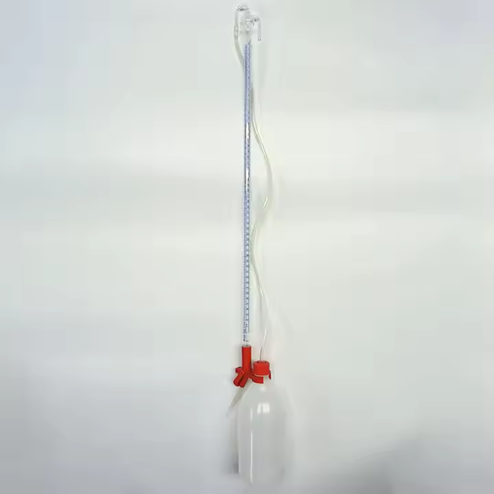 2024 New KRC Glass Automatic Burette10ml 25ml 50ml Burette with Plastic Bottle Auto Zero Buret