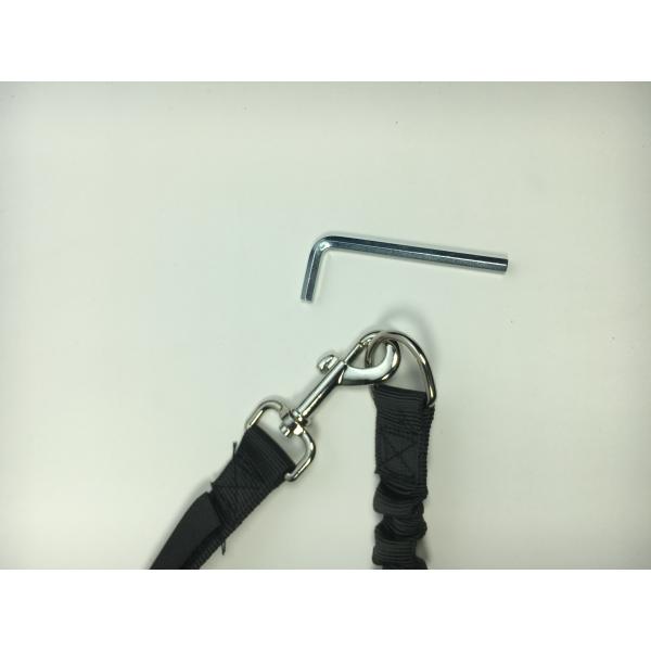 Stainless Steel Dog Leashes For Bicycle Free Hands Bike Leash for Outdoor Exercise
