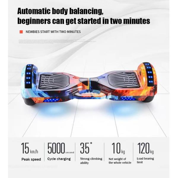 Scooter Gyroor 2 Wheel 50 Off Road Self Balancing Balance Hoverboards with 350W Brushless Motor and Smart Type Electronic