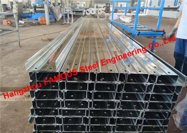 America British Standard Automatical Cold Roll Forming Machine For C Shape Purlin