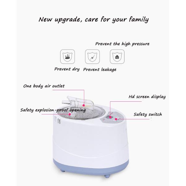Beauty and Relaxation at Home Portable Mini Personal Steam Sauna with Electric Sauna Steam Generator