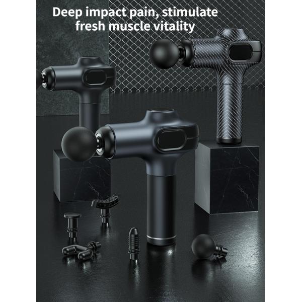 8 Heads Handheld Body Massager Gun Deep Tissue Full Body Percussion Massage Gun