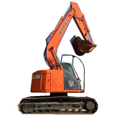 ZX135 usou a máquina escavadora 13 Ton For Construction And Agriculture da esteira rolante de Hitachi