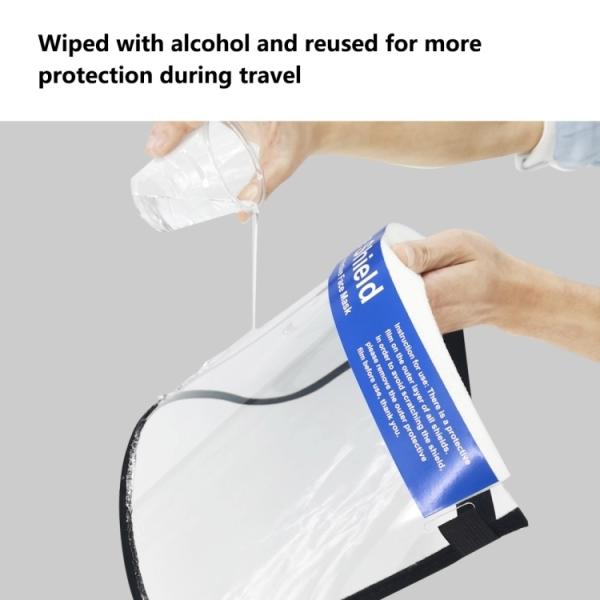 Защитные маски анти- выплеска слюны защитные с легковесом эластичной резиновой ленты