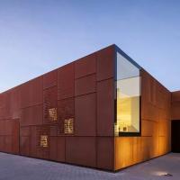 Panneaux perforés en acier corten personnalisés pour le jardin Oem / Odm Pour la décoration murale