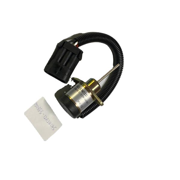 Construction Works 12V Fuel Shutoff Solenoid Valve for Diesel Engine Pump 1503ES-12A5UC4S
