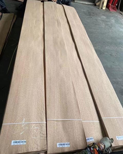 Quarteto reto Red Oak painel de revestimento natural espessura 0,5 mm AAAGrade