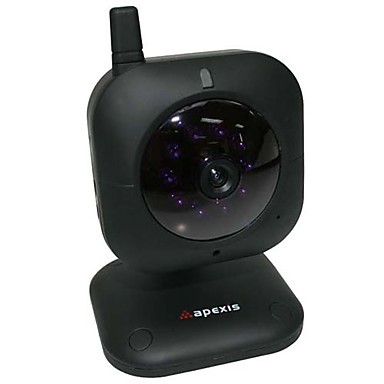 Apexis - Mini Wireless IP Network Camera (Night Vision, Motion Detection, Email