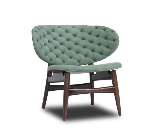 Custom Made Eco Friendly Wood And Fabric Dining Chairs For Cafes / Bar / Meeting Room