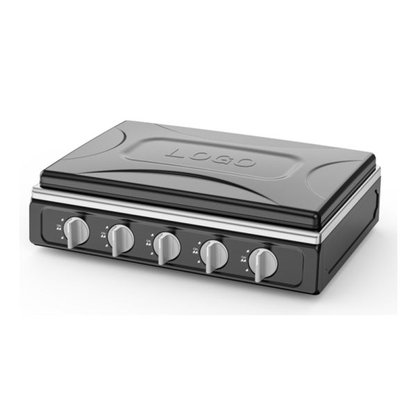 Commercial Grade Five Burner Gas Stove Manufacturer Offering High Heat Output and Performance Designed for Busy Restaurant Kitchens