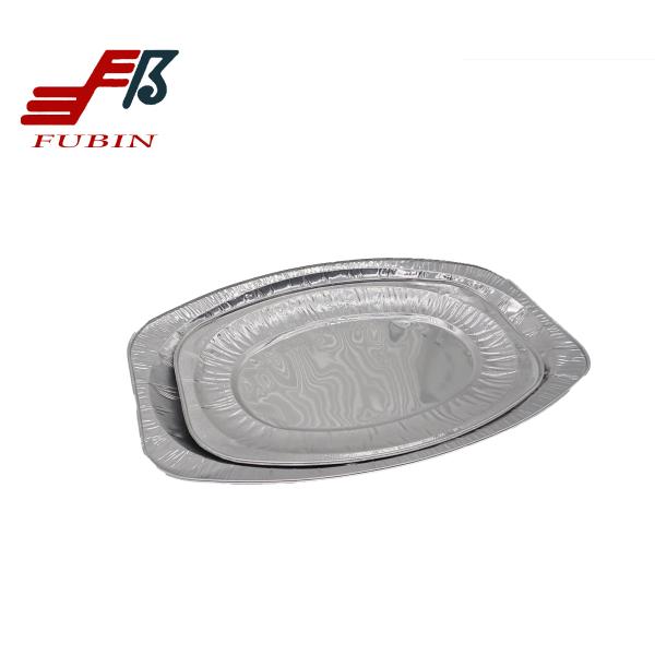 Oval Aluminum Foil Grilling Trays