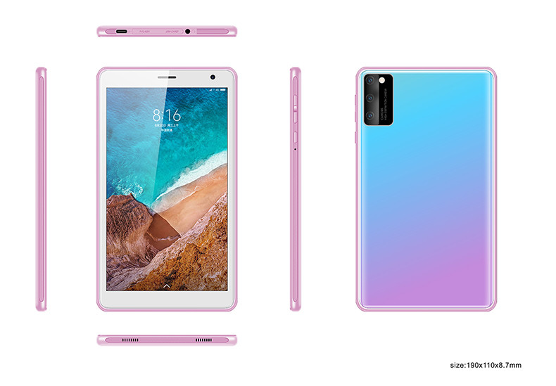 Поддержка Bluetooth 2,1 экрана касания EMMC C.P.U. MT6582 1024*600 IPS мобильная LCD 8GB
