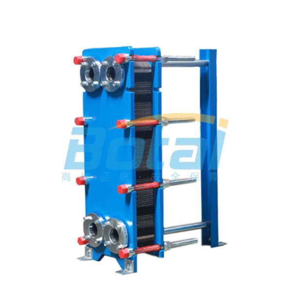 Removable plate heat exchangers are suitable for industrial cold and hot fluid heat exchange.