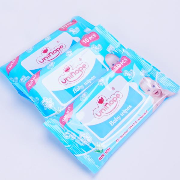 Мокрые салфетки 15*20 см 20 шт. Маленькая упаковка для детей