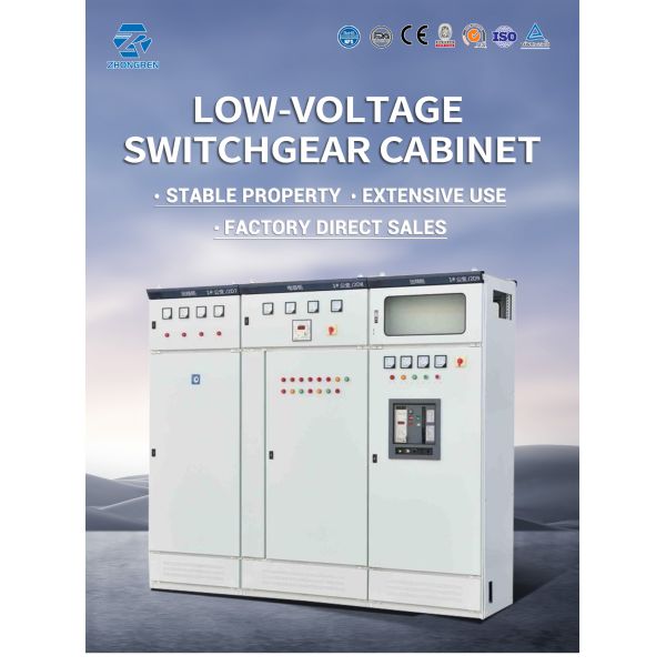 Customizable ZR-GGD Low Voltage Switchgear Cabinet 380V 50HZ Complete Power Distribution Switchgear