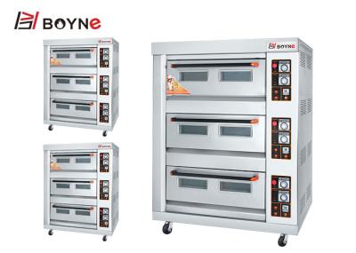 Double Deck Four Trays Gas Oven Bread Shop Bakery Kitchen Commercial Food Shop