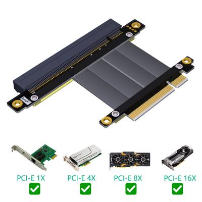 1OZ 8Gbps 16X To 8X PCIE Express Extension Cable FCC Easy To Install