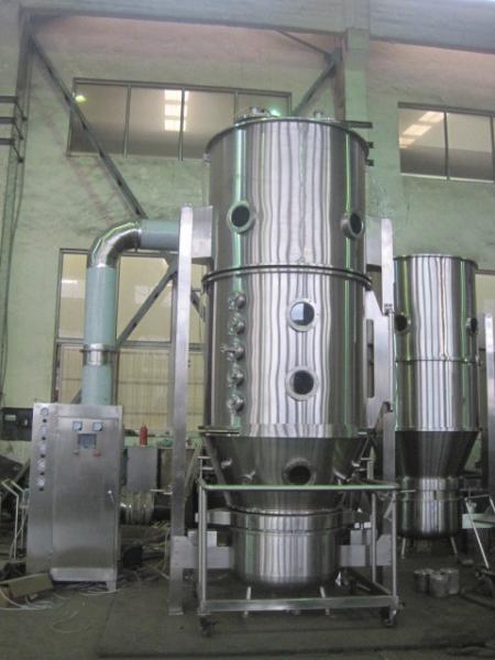 SUS304 SUS316  Ibuprofen Fluidized bed granulator for granulator machine for  VC supplements