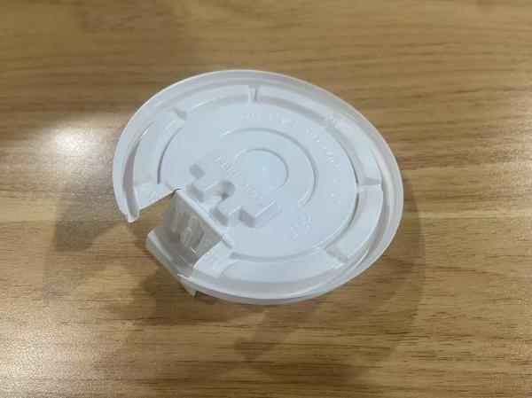 白い原型硬質PE蓋 手に裂けるプラスチックPE蓋