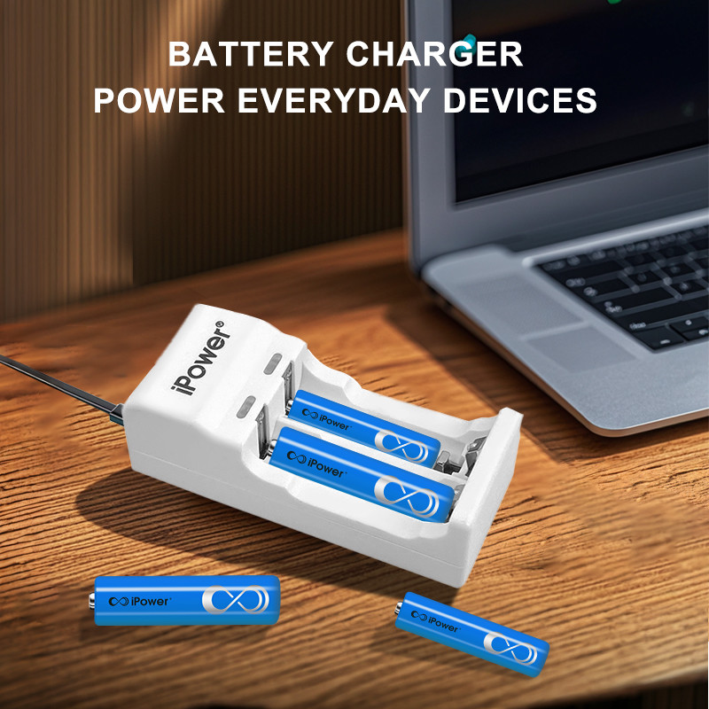 Мини 2 слот АА ААА 1.2В NIMH NICO зарядное устройство для батареи USB супер удобный