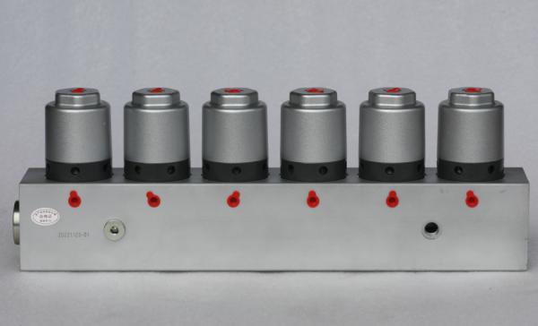Zoomlion/XCMG Street Sweeper: 6-Bank Pneumatic Cartridge Valve (Water Circuit, Aids Cleaning)